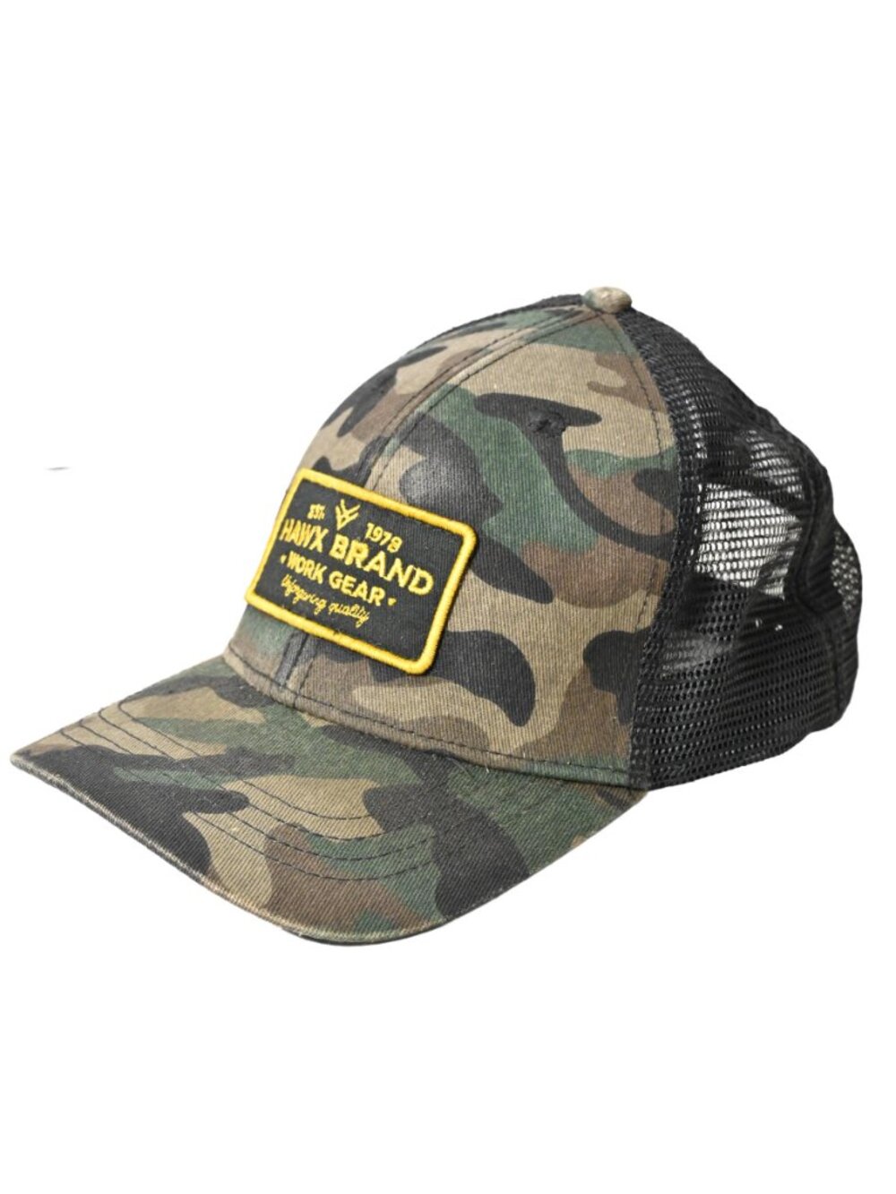 Hawx Brand Work Gear Snapback Camo Hat